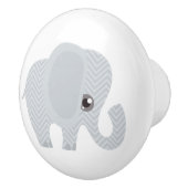 Mooie Baby Neutrale olifant Keramische Knop (Rechts)