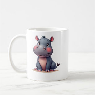 Mooie Baby Nijlpaard Koffiemok