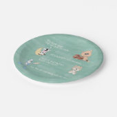 Mooie Baby Nursery Rhymes Papieren Bordje (Gekanteld)