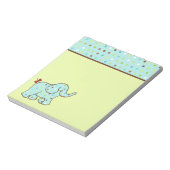 Mooie Baby Olifant Notitieblok Cadeau (Linkerzijde)