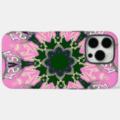 Mooie baby roze paarse schaduwmotief Case-Mate iPhone case (Achterkant (horizontaal))