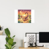 Mooie Baby Schorpioen Zodiac Wandkunst Poster (Thuiskantoor)