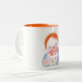 Mooie baby servicetable mok door ORDesigns. (Voorkant links)