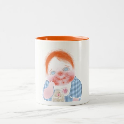 Mooie baby servicetable mok door ORDesigns. (Center)