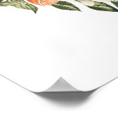 Mooie Baby Shower Welkom Bord Poster (Hoek)