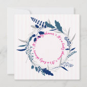 Mooie Baby showers uitnodigings Sjabloon (Voorkant)