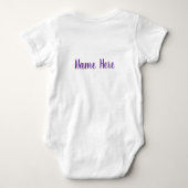 Mooie baby spook Halloween outfit Romper (Achterkant)