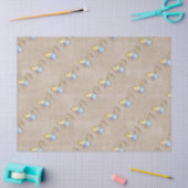 Mooie Baby Teddy Bear Tissuepapier (Craft)