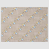 Mooie Baby Teddy Bear Tissuepapier (Voorkant)