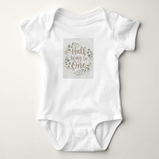 Mooie baby trui romper (Voorkant)