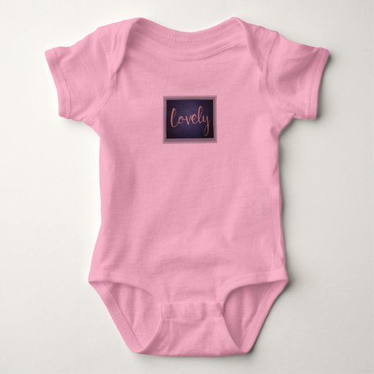 Mooie baby vest romper (Voorkant)