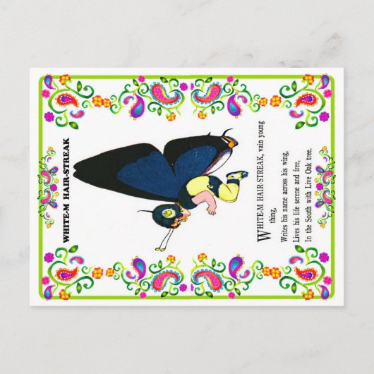 Mooie baby vlinder afbeeldingen briefkaart (Voorkant)
