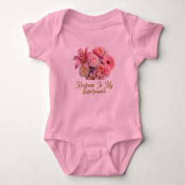 Mooie babybody met adorable ontwerp romper