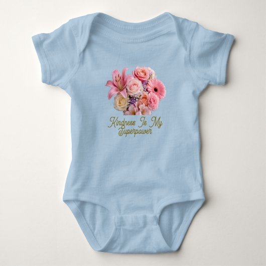 Mooie babybody met adorable ontwerp romper (Voorkant)