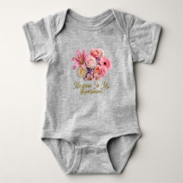 Mooie babybody met lief ontwerp romper