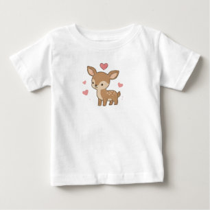 Mooie babyhertenvacht roze harten Cottagecore