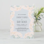 Mooie baby's Baby shower van de grote flora Kaart (Staand voorkant)