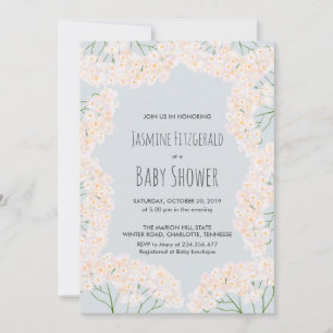 Mooie baby's Baby shower van de grote flora Kaart