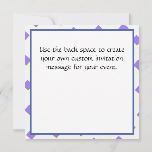 Mooie babyschaap kaart (Achterkant)