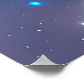 Mooie babyschattige Giraffe Grafisch ontwerp Poster (Hoek)