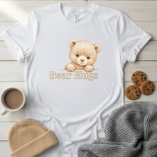 Mooie babyschortebabybeer-shirt voor vrouwen t-shirt
