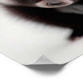 Mooie babyskonkportret | Vierkante 1:1 poster (Hoek)