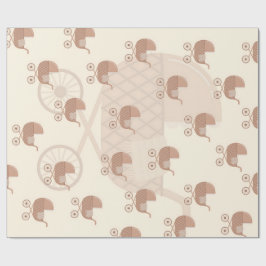 Mooie babywagen cadeaupapier