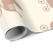 Mooie babywagen cadeaupapier (Rol Hoek)