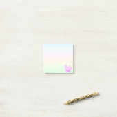 Mooie babywagen post-it® notes (Op bureau)