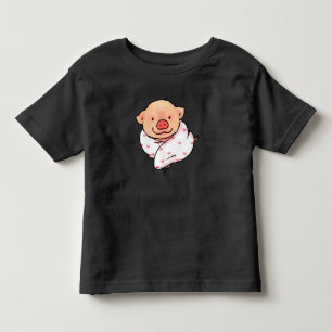 Mooie Babyzwein Gewikkeld in Deken Kinder Shirts