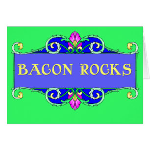 Mooie Bacon! Bacon Rocks.