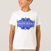 Mooie Bacon! Bacon Rocks. T-shirt (Voorkant)