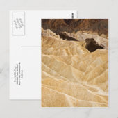 Mooie badlands briefkaart (Voorkant / Achterkant)