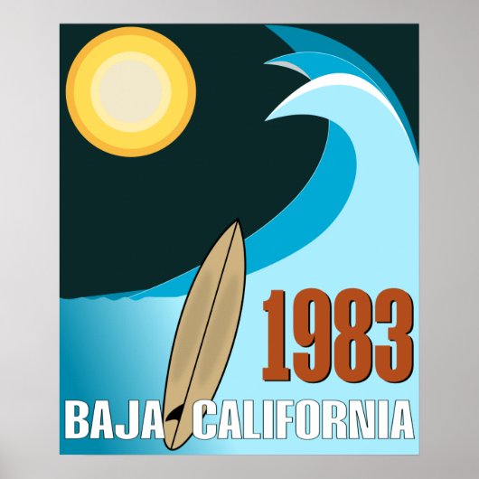 mooie baja california poster (Voorkant)
