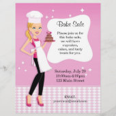 Mooie Bake Sale Flyer op maat (Voorkant)