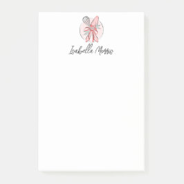 Mooie bakkende pastray Gepersonaliseerd Post-it® Notes