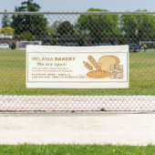 Mooie Bakkerij Banners met QR Code | (Insitu)