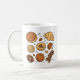 Mooie bakkerij voor koekjes en brood koffiemok