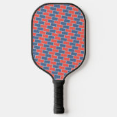 Mooie baksteen geruite pickleball-paddle pickleball paddle (Voorkant)