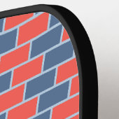 Mooie baksteen geruite pickleball-paddle pickleball paddle (Links Detail)