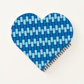 Mooie Bakstenen Muur Patronen Notitieboek (Achterkant)