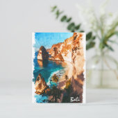 Mooie Bali Indonesië Vintage Reizen Briefkaart (Staand voorkant)