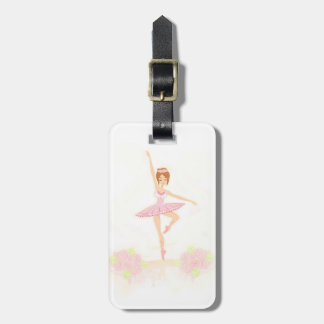 Mooie ballerina Bagagelabel