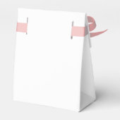 Mooie ballerina gunst box bedankdoosjes (Achterkant)