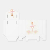 Mooie ballerina gunst box bedankdoosjes (Uitgevouwen)