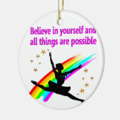MOOIE BALLERINA KERAMISCH ORNAMENT (Links)