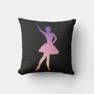 Mooie ballerina meisje dansen kussen