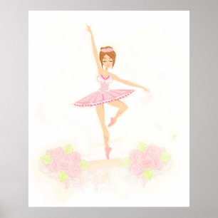 Mooie ballerina Poster