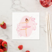 Mooie ballerina servet (Insitu)