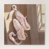 Mooie ballet slipers | Mooie roze Legpuzzel (Horizontaal)